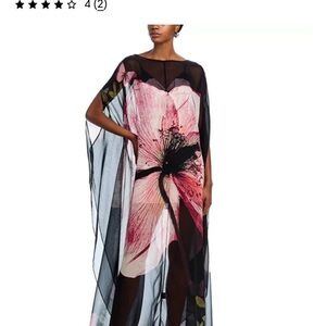 ISO!!!! Alice + Olivia Linn Cape Maxi Dress - Luna Floral
